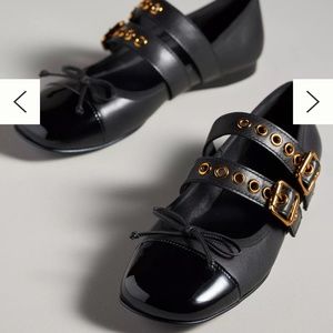 Jeffrey Campbell Balletic Flats size 10